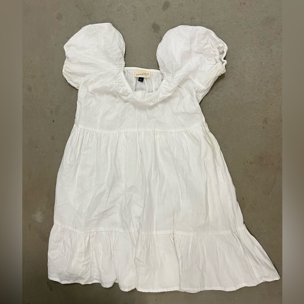 White summer dress